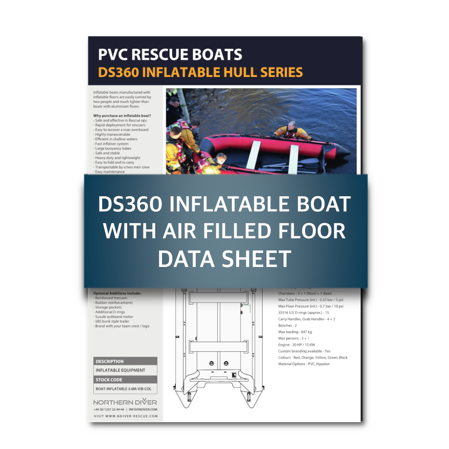 DS360 Inflatable Boat (Air Deck) Data Sheet